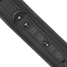 Fetish submissive collar y esposas cuero vegano negro - 7