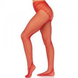 Leg avenue - medias rejilla sin entrepierna negro