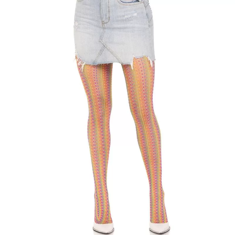 Leg avenue - medias de crochet multicolor Leg avenue - medias de crochet multicolor