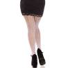 Leg avenue - medias con aberturas corazon & lazos rosa - 2