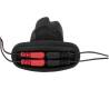 Electrastim - tartarus plug anal silicona quadripolar negro - 3