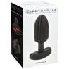 Electrastim - tartarus plug anal silicona quadripolar negro - 6