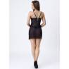 Livco corsetti fashion - zoe lc 20202 babydoll + tanga negro - 3