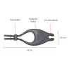 Oninder - pampa anillo vibrador ajustable y multiposicion  - app gratuita - 4