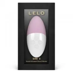 Lelo - siri 3 masajeador de clitoris rosa suave