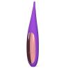 LELO DOT Travel morado, vista frontal del estimulador