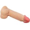Pretty love - sliding skin series dildo realístico con ventosa piel deslizante 20.6 cm - 4
