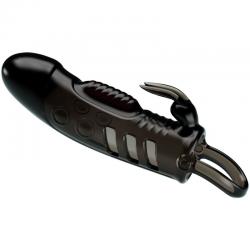 Pretty love plug anal silicona 12 modos vibracion negro PRETTY BOTTOM - 5