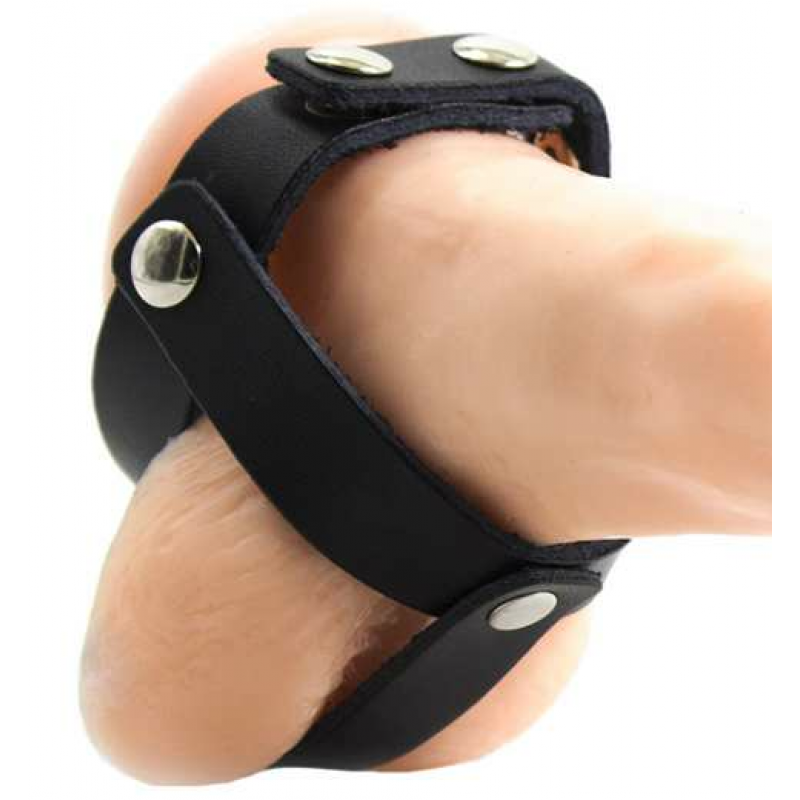 Ohmama fetish funda cuero de castidad para testiculos Ohmama fetish funda cuero de castidad para testiculos