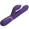 Pretty love - zalin vibrador rabbit perlas 4 en 1 morado - 4