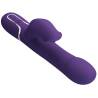 Pretty love - zalin vibrador rabbit perlas 4 en 1 morado - 5