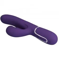 Pretty love - perlita vibrador punto g 3 en 1 multifunción morado