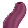 Detalle del cabezal de Satisfyer Pocket Pro 1 granate