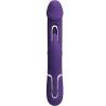 Pretty love - kampas vibrador rabbit 3 en 1 multifunción con lengua violeta - 3