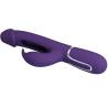 Pretty love - kampas vibrador rabbit 3 en 1 multifunción con lengua violeta - 4