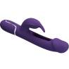 Pretty love - kampas vibrador rabbit 3 en 1 multifunción con lengua violeta - 5