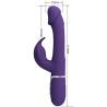 Pretty love - kampas vibrador rabbit 3 en 1 multifunción con lengua violeta - 6