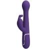 Pretty love - dejon vibrador rabbit 3 en 1 multifunción morado - 2