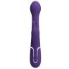 Pretty love - dejon vibrador rabbit 3 en 1 multifunción morado - 3