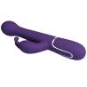 Pretty love - dejon vibrador rabbit 3 en 1 multifunción morado - 5