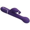 Pretty love - dejon vibrador rabbit 3 en 1 multifunción morado - 7