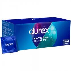 Durex - natural slim fit basic 144 unidades