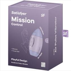Satisfyer - mission control vibrador pequeño de doble impulso - - 5