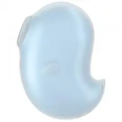 Satisfyer - cutie ghost vibrador lay-on azul claro