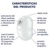 Satisfyer - cutie ghost vibrador lay-on blanco - 4