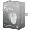 Satisfyer - cutie ghost vibrador lay-on blanco - 5