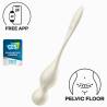 Satisfyer - love birds bolas kegel vibradoras blanco - 1