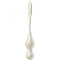 Satisfyer - love birds bolas kegel vibradoras blanco