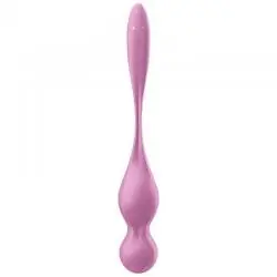 Satisfyer - love birds bolas kegel vibradoras rosa