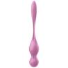Satisfyer - love birds bolas kegel vibradoras rosa - 2