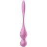 Satisfyer - love birds bolas kegel vibradoras rosa - 3