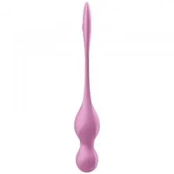 Satisfyer - love birds bolas kegel vibradoras rosa