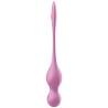 Satisfyer - love birds bolas kegel vibradoras rosa - 4
