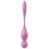 Satisfyer - love birds bolas kegel vibradoras rosa - 5