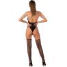 Body y medias Livco Corsetti Flammen por detrás