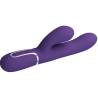 Pretty love - vibrador punto g multifunción morado - 1