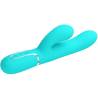 Pretty love - vibrador punto g multifunción verde agua - 1
