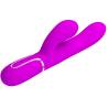 Pretty love - vibrador punto g multifunción fucsia - 1