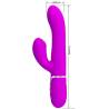 Pretty love - vibrador punto g multifunción fucsia - 2