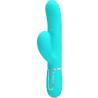 Pretty love - perlita vibrador punto g 3 en 1 multifunción verde agua - 1