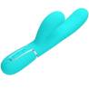 Pretty love - perlita vibrador punto g 3 en 1 multifunción verde agua - 3