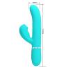 Pretty love - perlita vibrador punto g 3 en 1 multifunción verde agua - 7