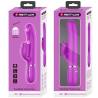 Pretty love - vibrador rabbit con licking fucsia - 4