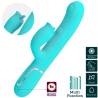 Pretty love - vibrador rabbit con licking verde agua - 3