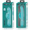 Pretty love - vibrador rabbit con licking verde agua - 4