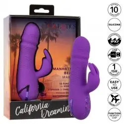 Calexotics - manhattan beach marvel vibrador rabbit morado by california dreaming Calexotics - manhattan beach marvel vibrador rabbit morado by california dreaming